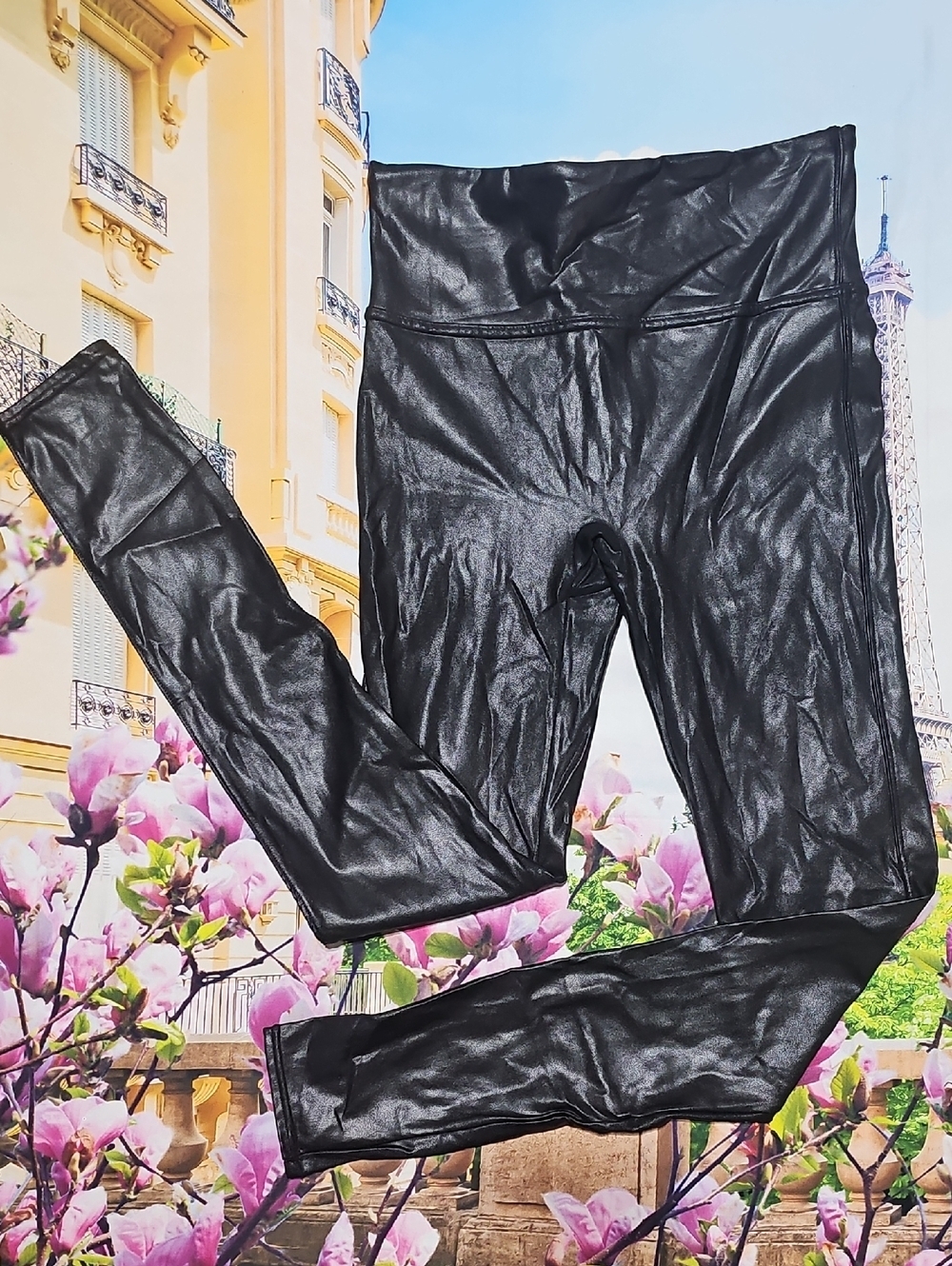 Spanx Black Skinny Leggings Size Medium‎